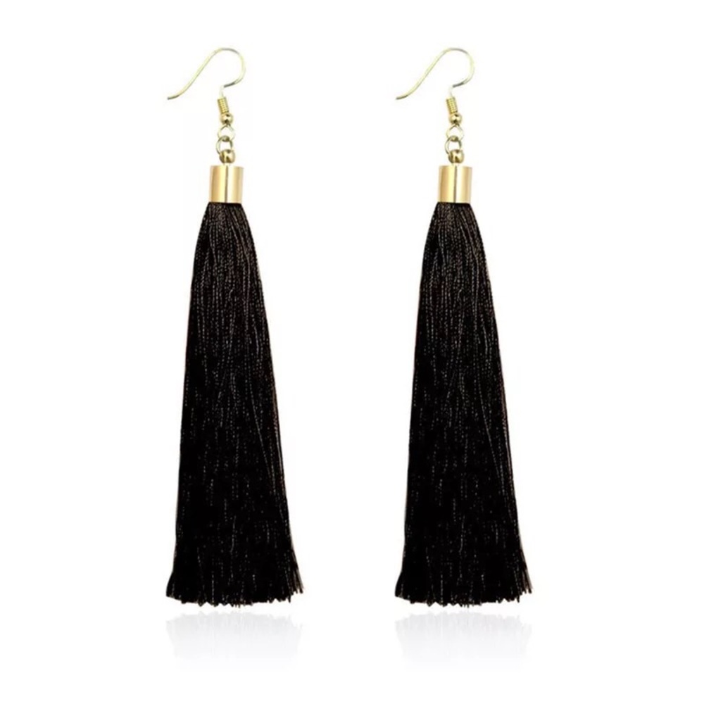 Bohemian tassels drop earrings